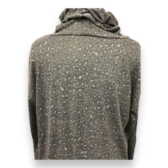 Lane Bryant Livi Women’s Active Drawstring Hoodie, Gray, size 14/16 - Picture 5 of 8